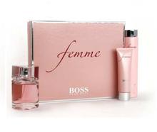 Hugo Boss Femme Gift Set For Women (Edp 75ml + Body Lotion 200ml+ Showergel 50ml)