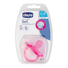 Chicco 1Pc Soother Physio Soft Pink Sil 0-6Months (00002711110000)