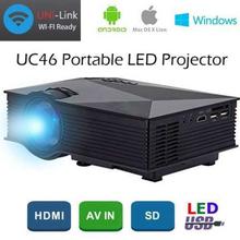 UNIC UC46 Portable 1080P 800x480 Resolution WiFi LED Projector