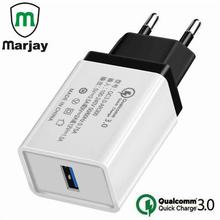 Quick Charge 3.0 2.0 USB EU Plug Charger Travel Wall 5V 3.5A Fast Charge Adapter For Samsung Xiaomi Tablets Mobile Phone Charger