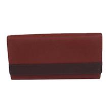 Solid Snap Closure PU Leather Wallet For Women