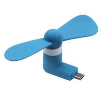 Blue USB Otg Android Portable Fan