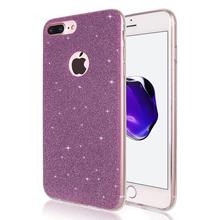 Frosted Shine Silicone Soft Case for iPhone 6 S 6S iPhone 7 iPhone 8