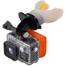 Fosmon Mouth Mount Set,Breathable Hand-Free Front For GoPro Camera
