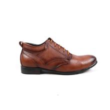 Brown/Black Lace Up Casual Shoes For Men