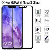 5D Tempered Glass For Huawei Nova 3 - Black