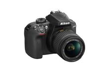 Nikon D3400 DSLR Camera AF-P DX NIKKOR 18-55mm f/3.5-5.6G VR - Black