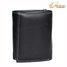 Black 3 Fold Wallet For Men