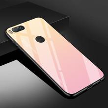 For Xiaomi Redmi Note 6 Pro Case Gradient Tempered Glass