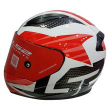 LS2  Rapid Full Face White/Red/Black  Helmet