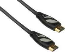 CABLE HDMI 5M W/ETHERNET BLK NCKL