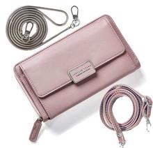 Forever Young Pink PU Leather Clutch Bag For Women