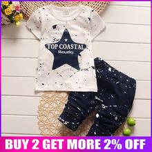 BibiCola Baby Summer Set Kids Boys Clothes Children Clothing