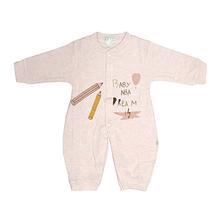 Pink Graphic Printed Body Suit For Babies