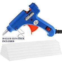 Induspro Hot Glue Gun + 10 Pc Hot Glue Stick