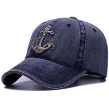 Brand washed soft cotton baseball cap hat for women men