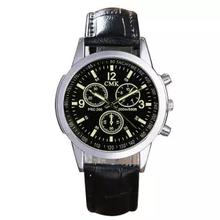 Men's Watch Elegant Analog Luxury Sports Leather Strap