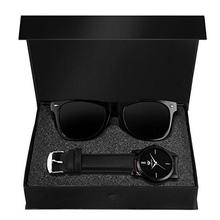 SALE-Lorenz Analogue Black Dial Men's Watch & Wayfarer