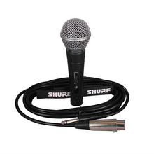 Shure Wired Black Mic With 5 Meter Long Cable