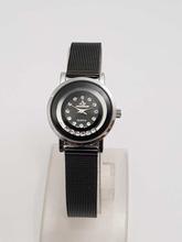 AMERICO Black Chain Analog Watch with Black Dial For Women