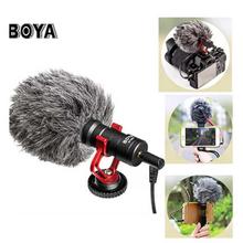 BOYA Recording  DSLR Mike BOYA BY-MM1 Camera Microphone  Cardioid Microphone for  Youtube Vlogging