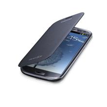 Genuine Samsung Galaxy S3 Flip Case Cover - Sapphire Black