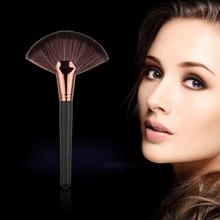 Large Fan Face Blush Powder Foundation Brush Beauty Cosmetic Make Up