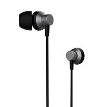 Remax In-Ear Wired Earphone Stereo Headset with Mic For iPhone Android Samsung RM-512 Grey