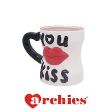 White You Lip Kiss Ceramic Mug