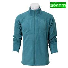 Sonam Gears Teal Blue Single Fleece Jacket For Men (602)