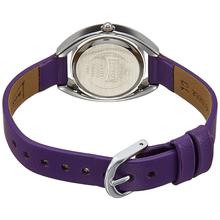 Sonata Purple Strap White Dial Analog Watch for Women - 8142YL01