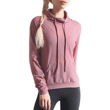 Sports Top_2019 Quick-Dry Sports Top High Neck Loose Long