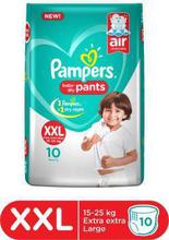 Pampers New Diapers Pants, XXL (10 Count)