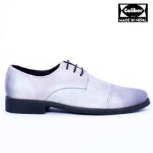 Caliber Shoes Black Lace Up Formal Shoes For Men - ( 505 C )