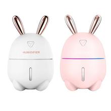 300ML Air Humidifier Cute Rabbit Ultra-Silent USB Aroma Essential