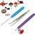 3Pcs Tweezer Quilling Needles Slotted Pen Tool Kit Quilling Paper DIY Set For classroom shop wedding party decoration Paper Tool