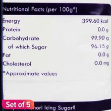 Bhanbhori Icing Sugar 1kg Set of 5
