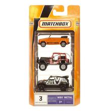 MATCHBOX THREE-PACK SPORTS VEHICLES