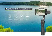 S5 3 Axis Handheld Smartphone Gimbal Stabilizer For Smartphones iPhone Samsung Go-Pro Action Camera