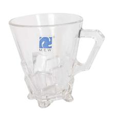 Transparent Glass Mug Set - 6 Pcs