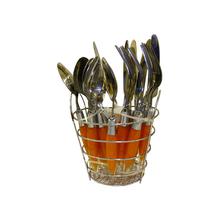 Cutlery Set With Holder-24 Pcs