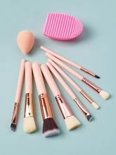 Soft Makeup Brushes & Sponge & Brush Egg 10pack