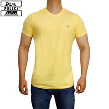 Barbari Solid Round Neck T-Shirt For Men-BR.1