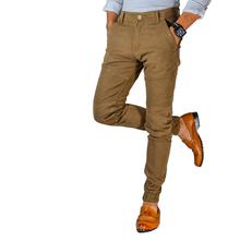 Virjeans Stretchable Cotton Joggers for Men (VJC 702) Brown