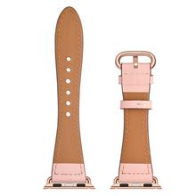 JINYA Luna Leather Band For Apple Watch 42MM / 44MM Rose Gold