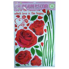 Red rose Wall Sticker
