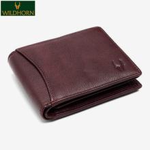 WildHorn Nepal Bombay Brown Genuine Leather RFID Protected Wallet For Men-WH1173