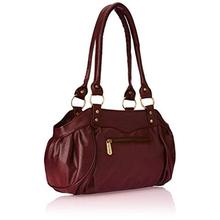 Fostelo Women's Swann Handbag Magenta (FSB-101)