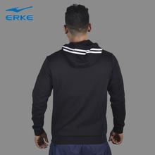 ERKE Pullover Hoodie Black For Men 11219314259-003