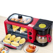 Avinas 3 in 1 Home Breakfast Machine Coffee Maker Electric Oven Toaster Grill Pan